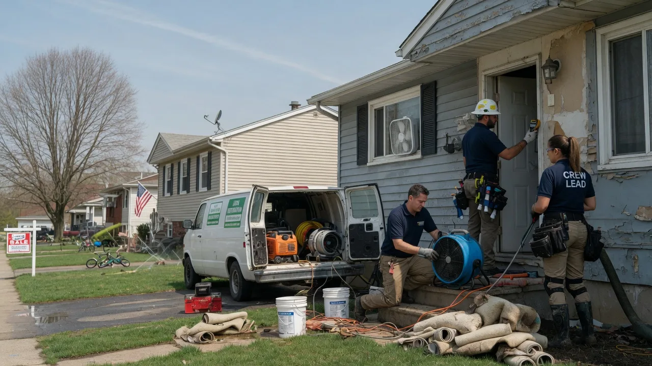 Flood Cleanup in Allenwood, PA near me