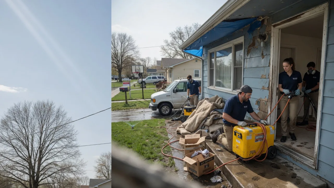 Basement Flood Cleanup in Allenwood, PA near me